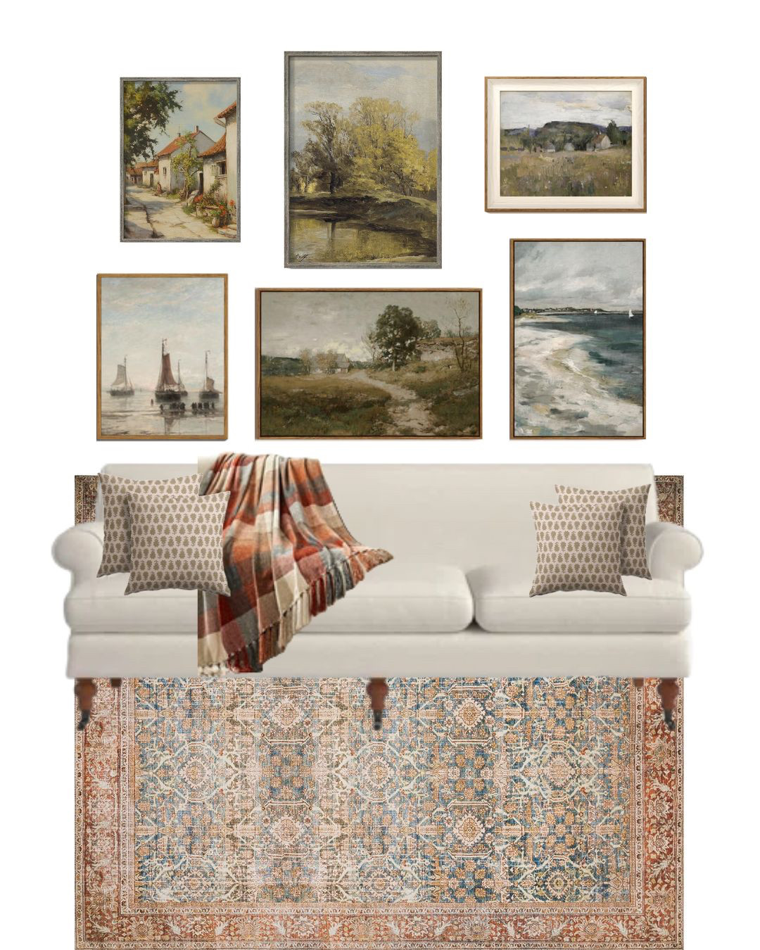 Art groupings made easy. These different size, vintage photos... and share I dare say "old lady" in style, which I hear is all the rage in interior design! What do you think of this new look?

#vintage
#nostalgic
#oldlady 

 #LTKfall #LTKmodest #LTKstyletip