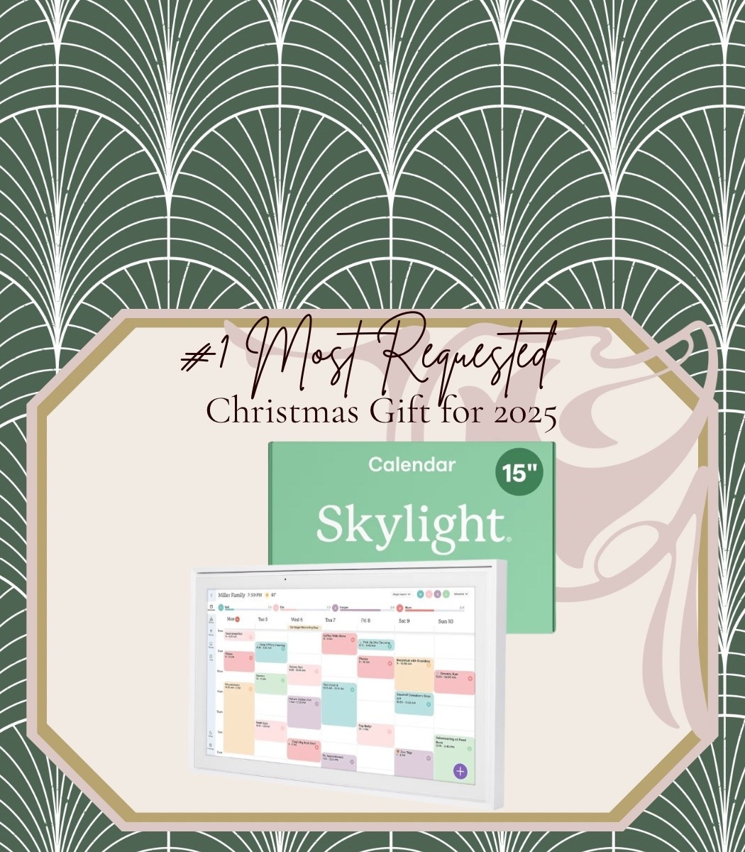 Black Friday Deal!! Keeping our family organized just got so much easier with the Skylight Calendar! 🙌 I love that everyone can see the schedules, chores, meals, and reminders all in ONE spot. Touchscreen, super intuitive, and honestly a game-changer for busy families. Linking it for you! 🤍
#blackfriday #SkylightCalendar #FamilyOrganizer #HomeCommandCenter #SmartHomeLife #FamilySchedule #BusyMomLife #MomHack #HomeOrganization #DigitalCalendar #HomeManagement #walmart #KitchenCommandCenter #MomLifeSimplified 

#LTKCyberWeek #LTKGiftGuide #LTKmomlife