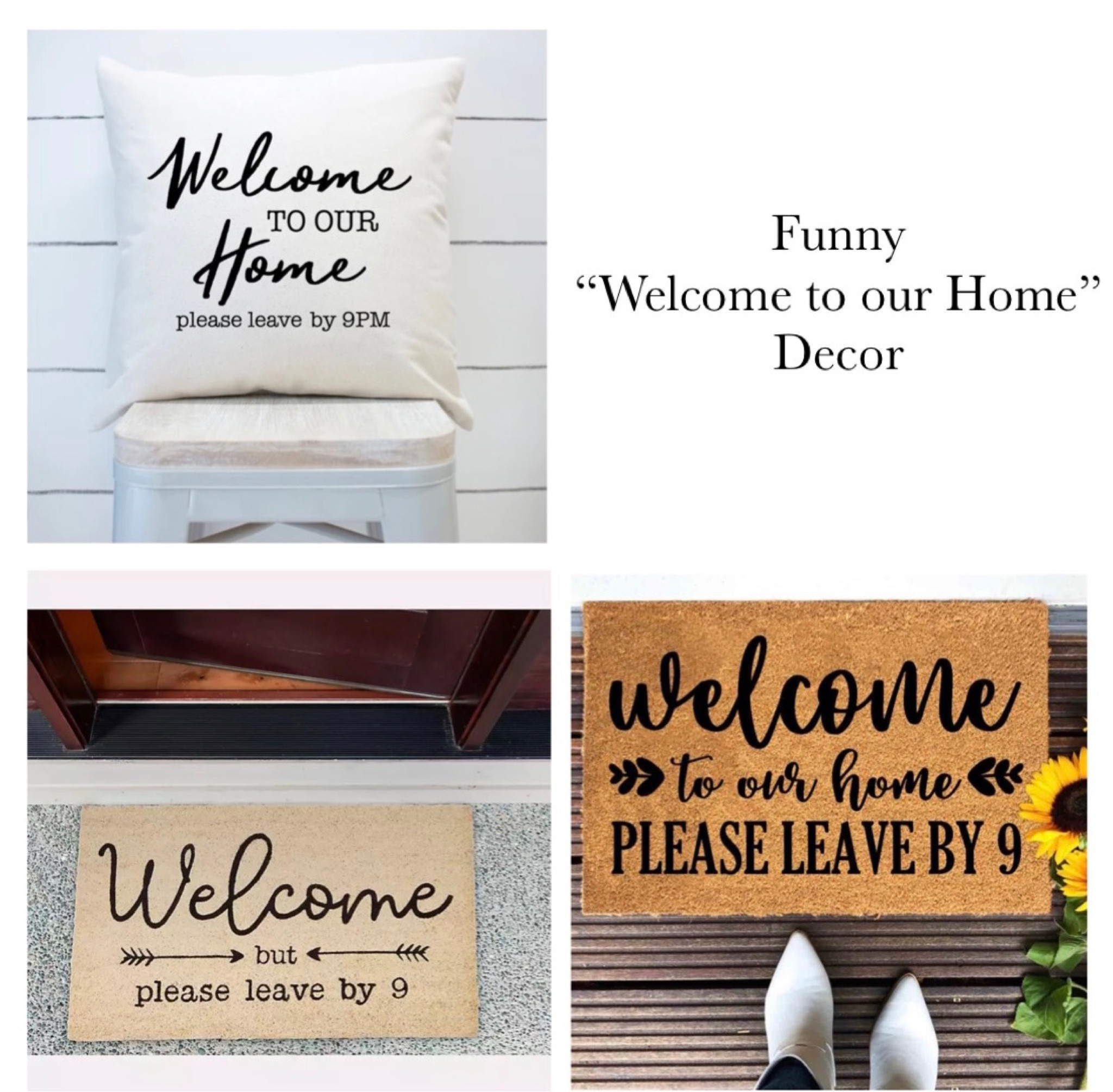 Doormat, funny decor, pillows, funny pillows, home decor 

#LTKhome #LTKfamily #LTKGiftGuide