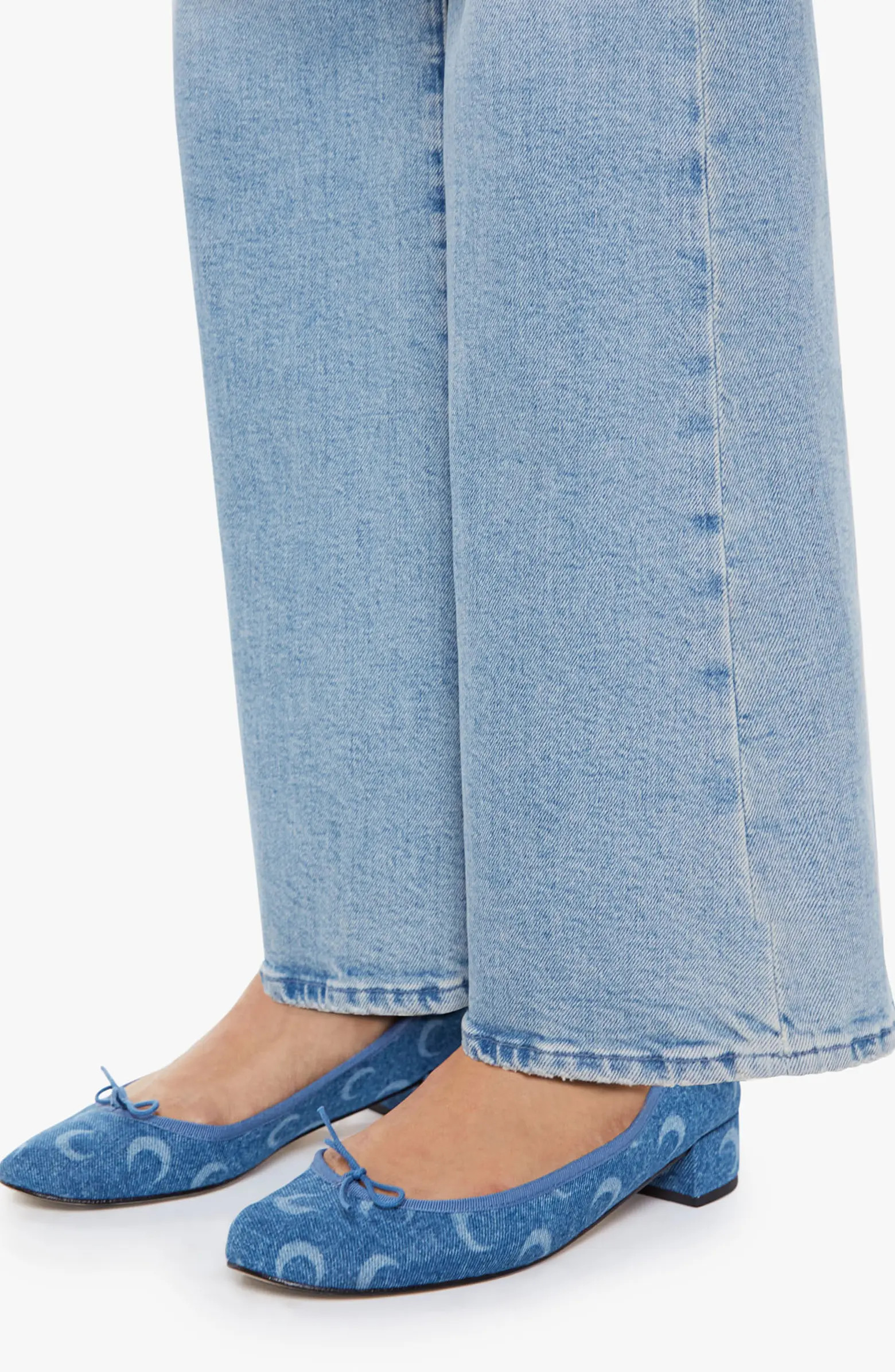 MOTHER Lil Hustler Roller Sneak Wide Leg Jeans | Nordstrom | Nordstrom