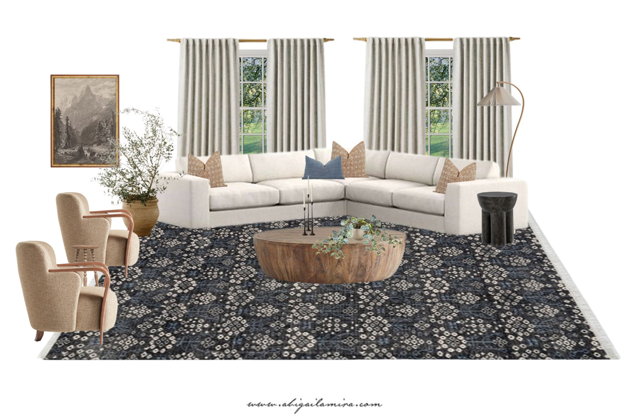 Are you looking to give your living space a new, modern look? If so, a transitional living room design could be the perfect solution! In this blog post, I will highlight the key features of transitional living rooms and provide design inspiration to help you achieve this style. Read the full post over on the blog! 

#LTKSeasonal #LTKhome #LTKstyletip