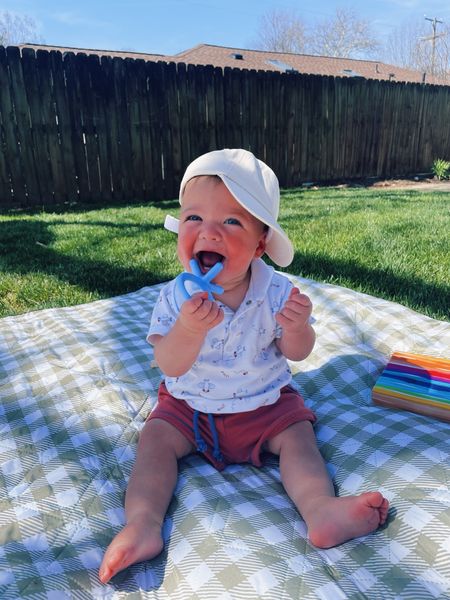 The cutest shorts from oso and me for my baby boy ! Love them. Aliw15 for 15% off oso

Baby boy clothes for spring , toddler boy clothes for spring , toddler baseball cap , picnic blanket 

#LTKfamily #LTKbaby #LTKSeasonal