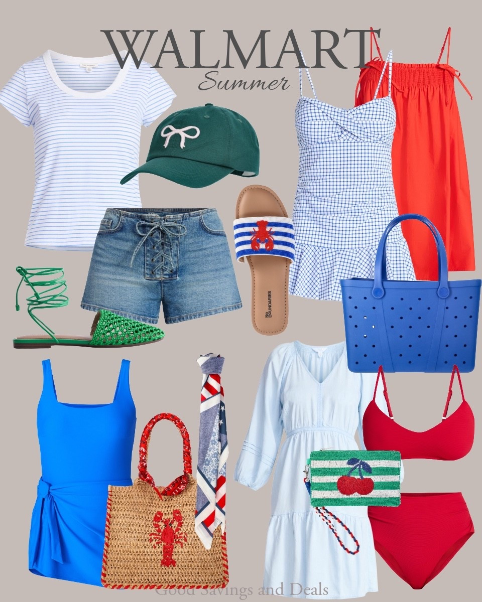 Summer and beach wear for her. Red, white and blue outfit ideas. Vacation ootd.

#LTKootd #LTKSwim #LTKSeasonal