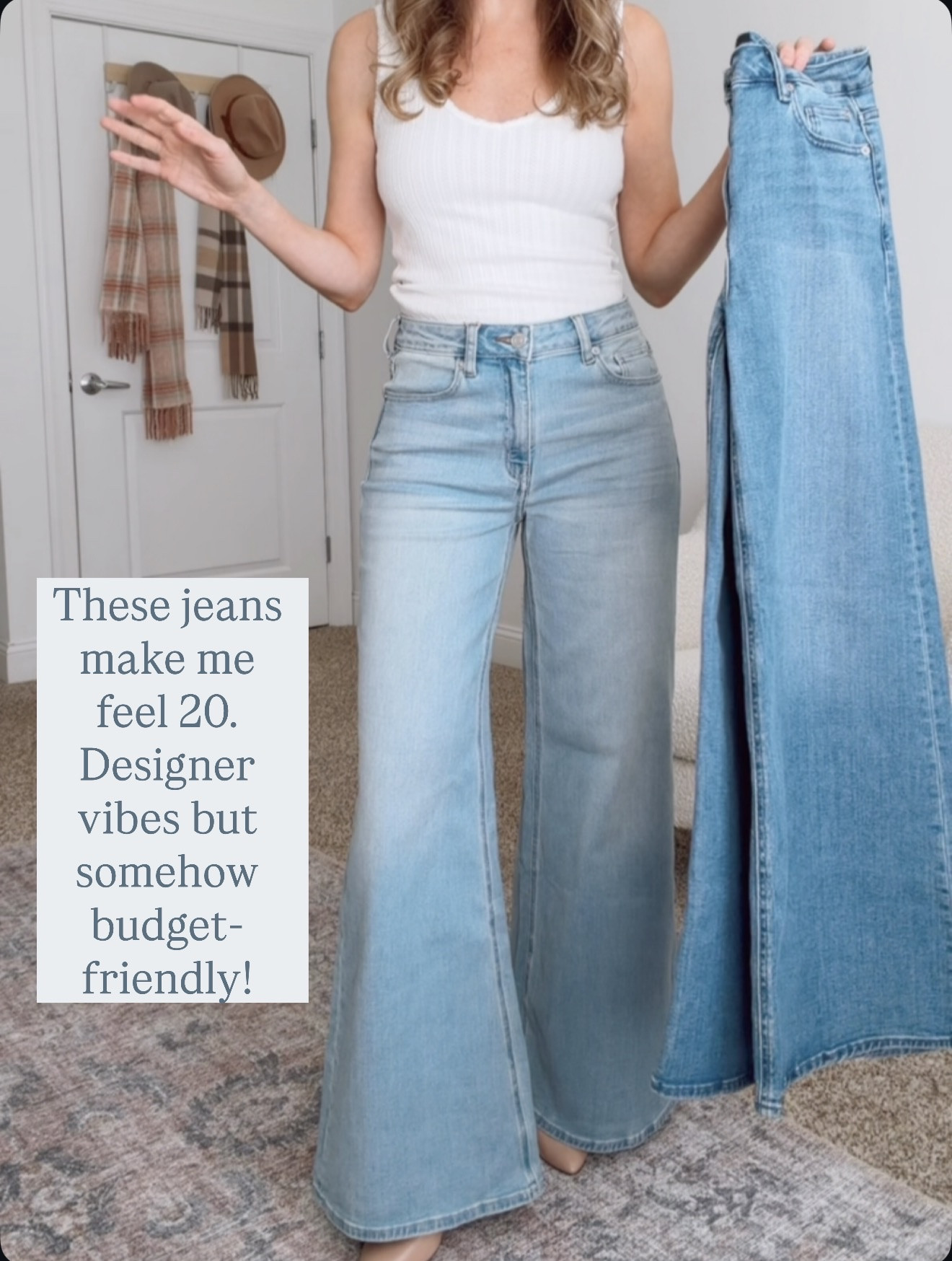 I found the perfect wide leg jeans that give me that expensive look without the designer price tag.

wide leg jeans affordable designer dupe high waisted denim casual outfit spring summer style flattering pants budget friendly fashion

#LTKOver40 #LTKmomlife #LTKgrwm