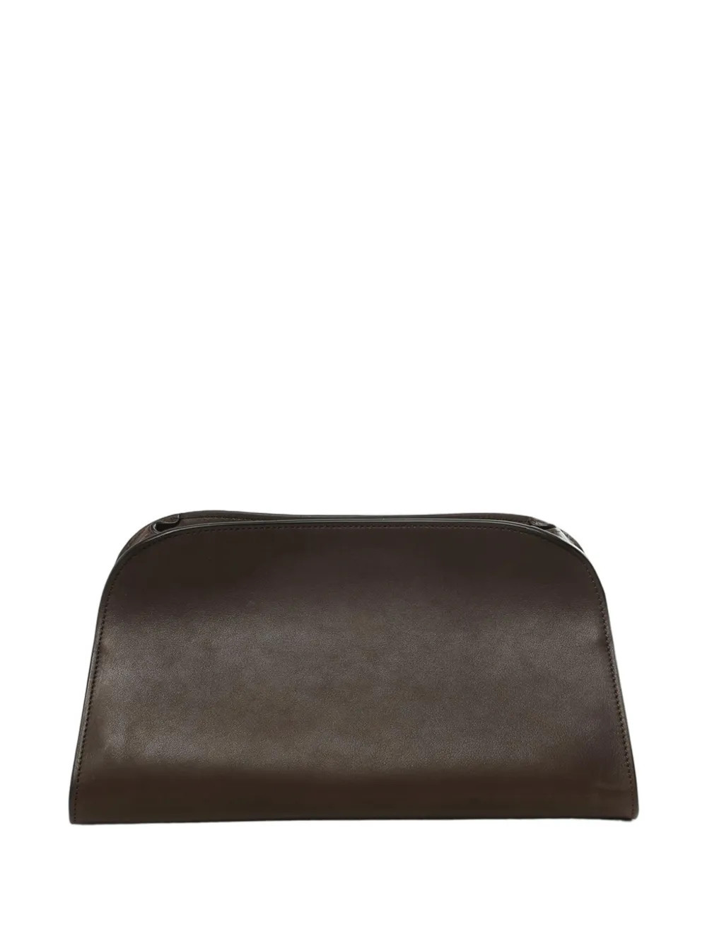 The Row Peggy clutch bag - Brown | Farfetch Global