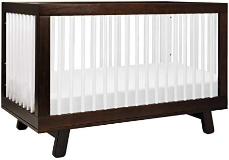 Babyletto Hudson 3-in-1 Convertible Crib with Toddler Bed Conversion Kit in Espresso and White, G... | Amazon (US)