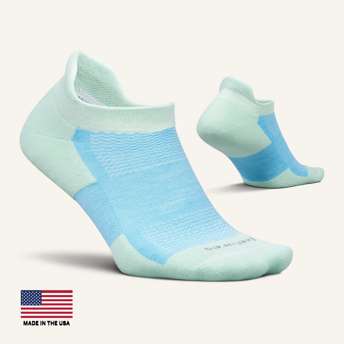 High Performance Max Cushion No Show Tab Socks | Feetures | Feetures