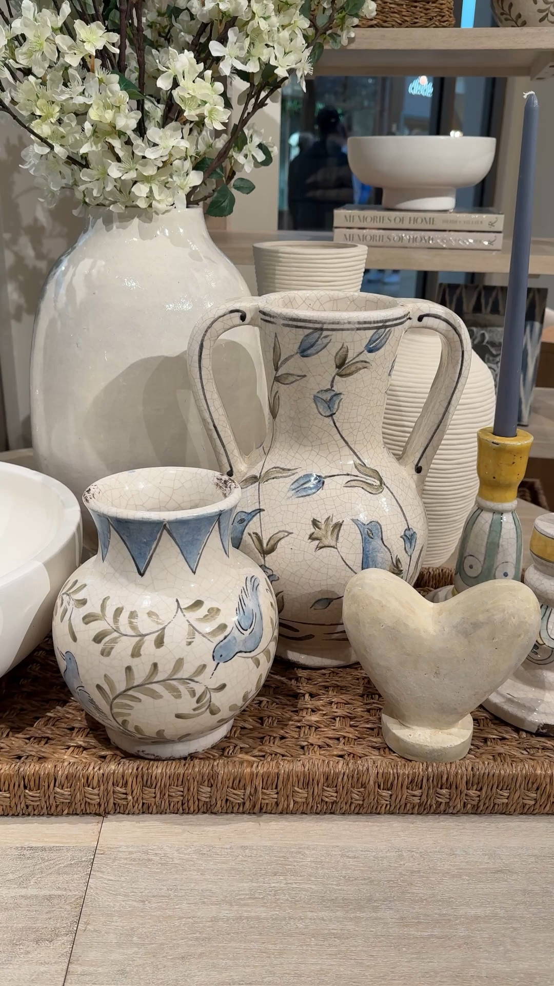 Pottery Barn’s new Handcrafted Bird Print Ceramic Collection is such a sweet spring find! 🕊️  The hand-painted birds and leafy details give it that charming, old-world pottery feel, while the soft blue accents keep it fresh and light for the season. 🩵 Each terracotta piece feels a little special with its glazed artisan finish — the kind of decor that looks beautiful styled on a console, shelf, or spring tabletop. Linked more pieces from this new collection to shop! 🌿 #PotteryBarn #SpringDecor #HomeAccent

#LTKHome #LTKSpringSale #LTKSeasonal