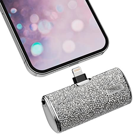 iWALK Small Portable Charger Power Bank 4500mAh Ultra-Compact Cute Shiny Battery Pack Compatible ... | Amazon (US)
