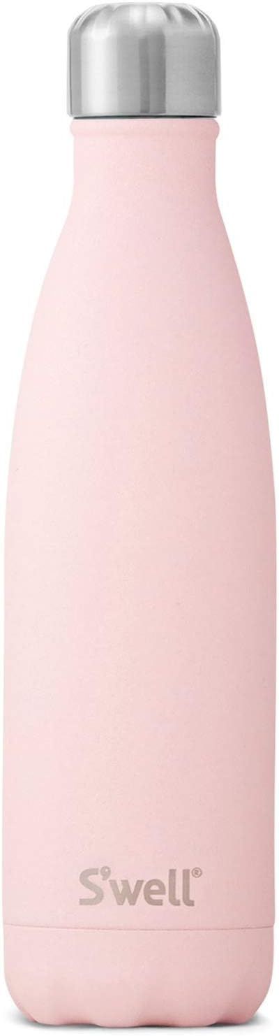 S'well Stainless Steel Water Bottle-25 Fl Oz-Pink Topaz-Triple-Layered Vacuum-Insulated Container... | Amazon (US)