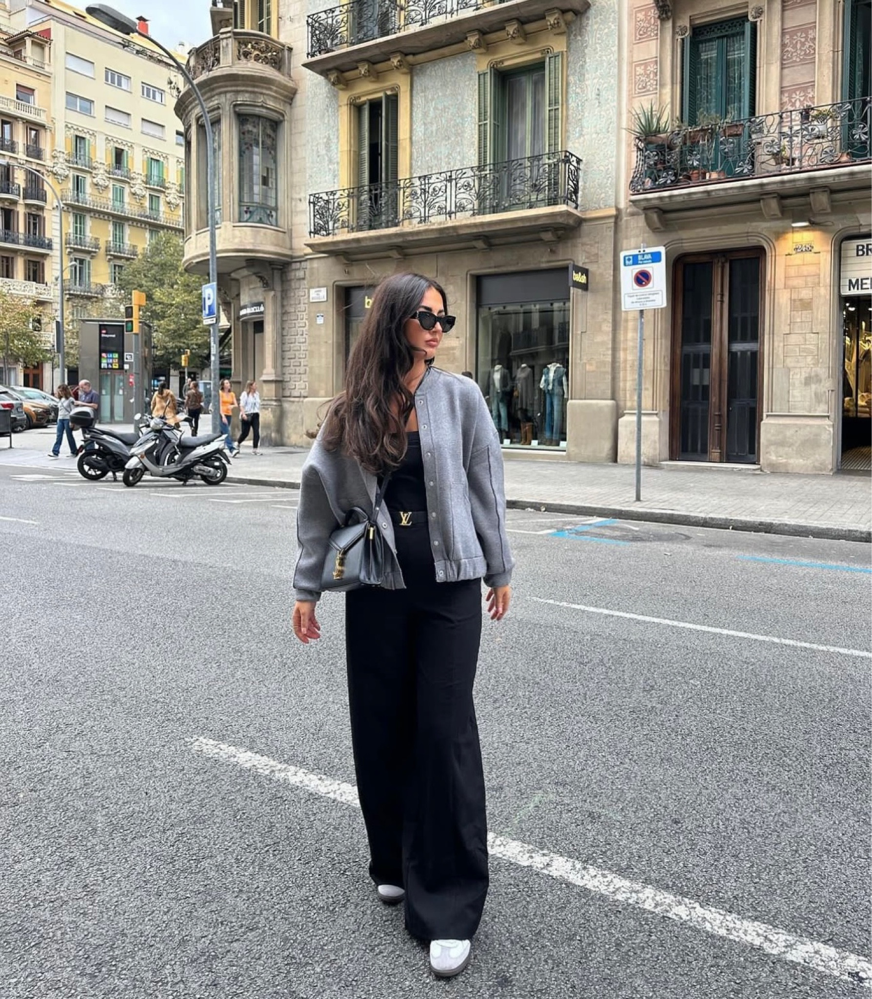 Barcelona outfit 🤍

Mango, jumpsuit, grey bomber, grey cardigan, knitwear, autumn outfits, autumn style, Saint Laurent, Louise Vuitton, sambas, adidas sambas, black jumpsuit

#LTKshoecrush #LTKworkwear #LTKstyletip