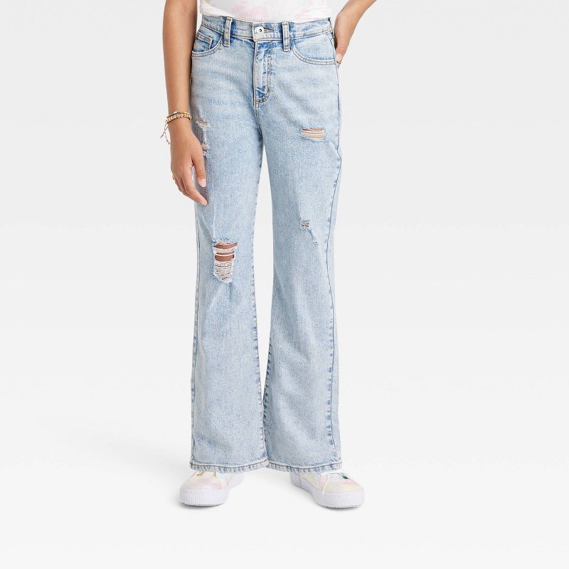 Girls' High-Rise Dad Jeans - art class™ | Target