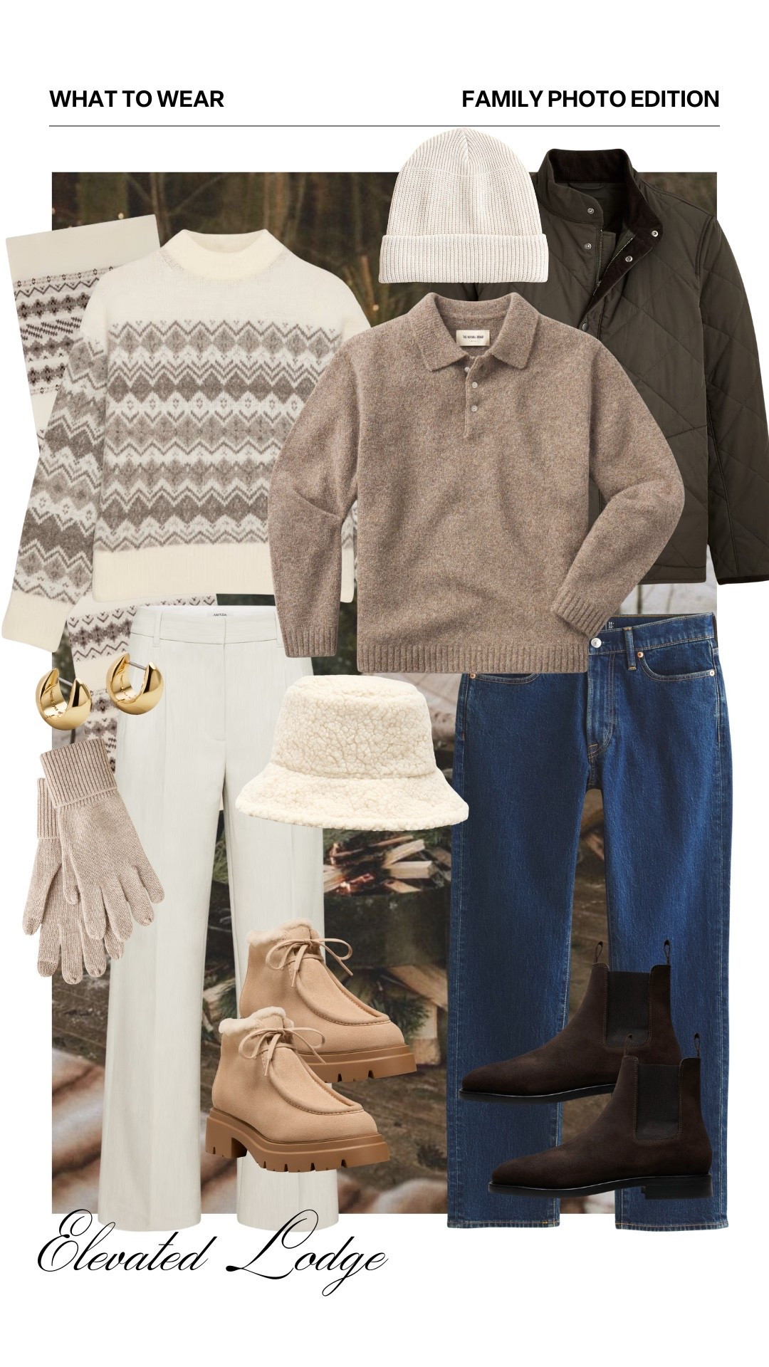 What to Wear Family Photos Edition - Elevated Lodge! #kathleenpost

#LTKFamily #LTKStyleTip #LTKSeasonal