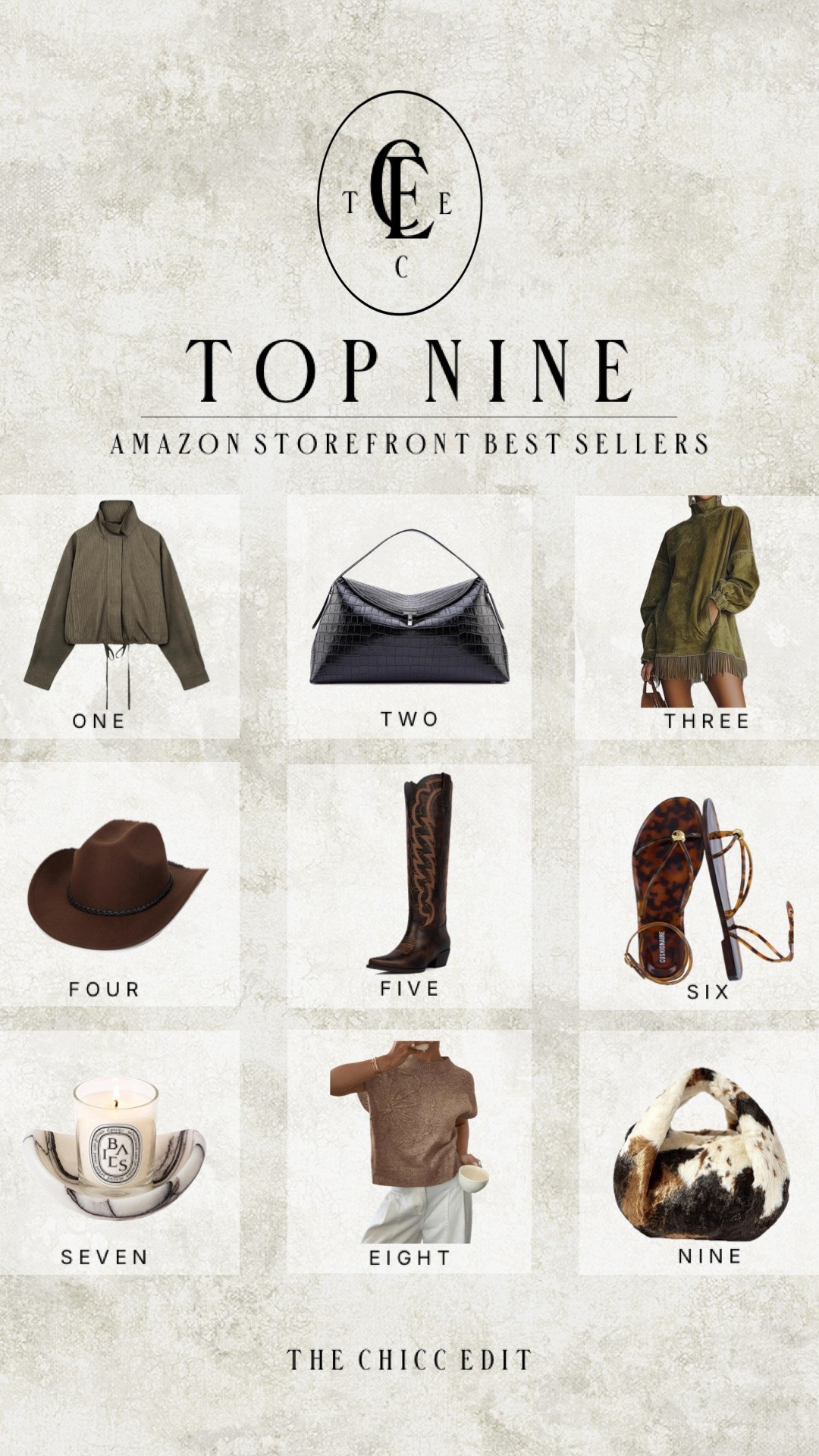 Amazon top 30 🤎 Today’s top nine 

#dupe #amazon #countryconcert #western #homedecor Halloween sweater boots flats sandals hat dress jacket jewelry kitchen bag chair vase belt sweatpants

#LTKootd #LTKSeasonal #LTKHome