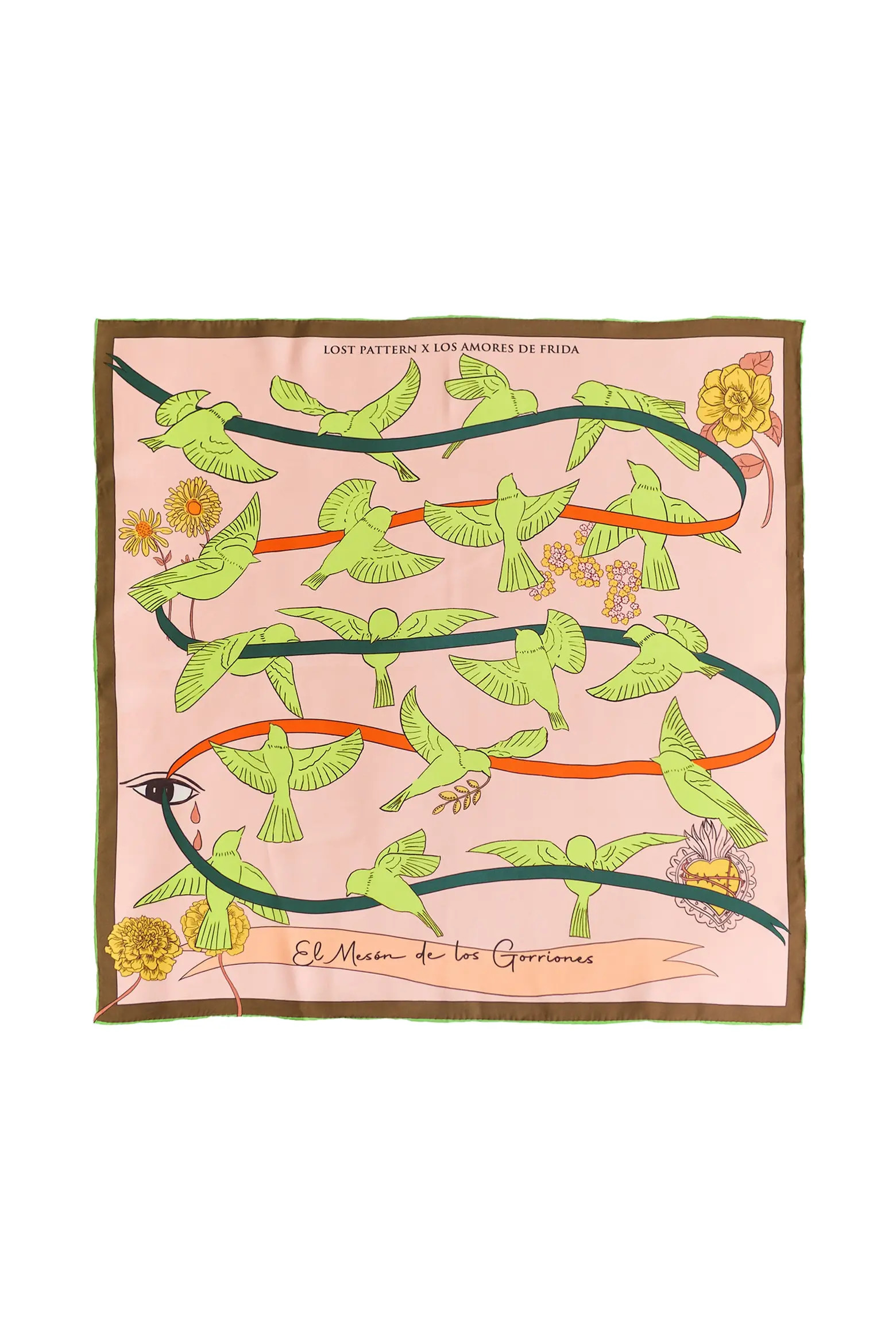 "House of Frida" Silk Bandana Scarf (Women) | Nordstrom | Nordstrom
