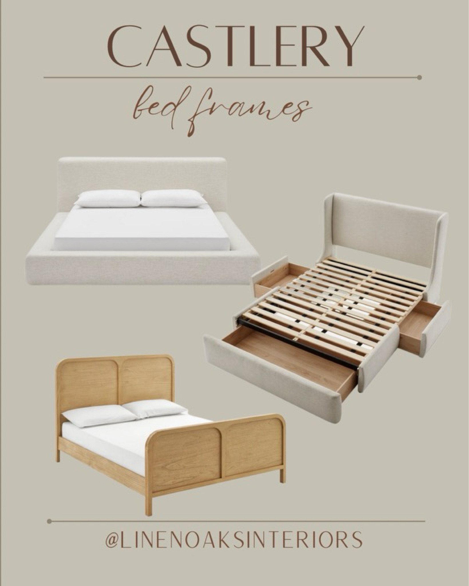 Castlery beds!

King bed frames- bed - storage bed- upholstered bed



#LTKfamily #LTKstyletip #LTKhome