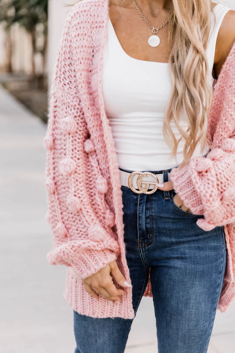 Hold Your Attention Mauve Cardigan | The Pink Lily Boutique