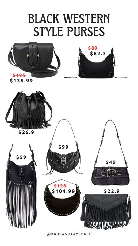 Black western style purses for all the occasions 

Purses, western, bags, black purse 

#LTKstyletip #LTKitbag #LTKfindsunder100