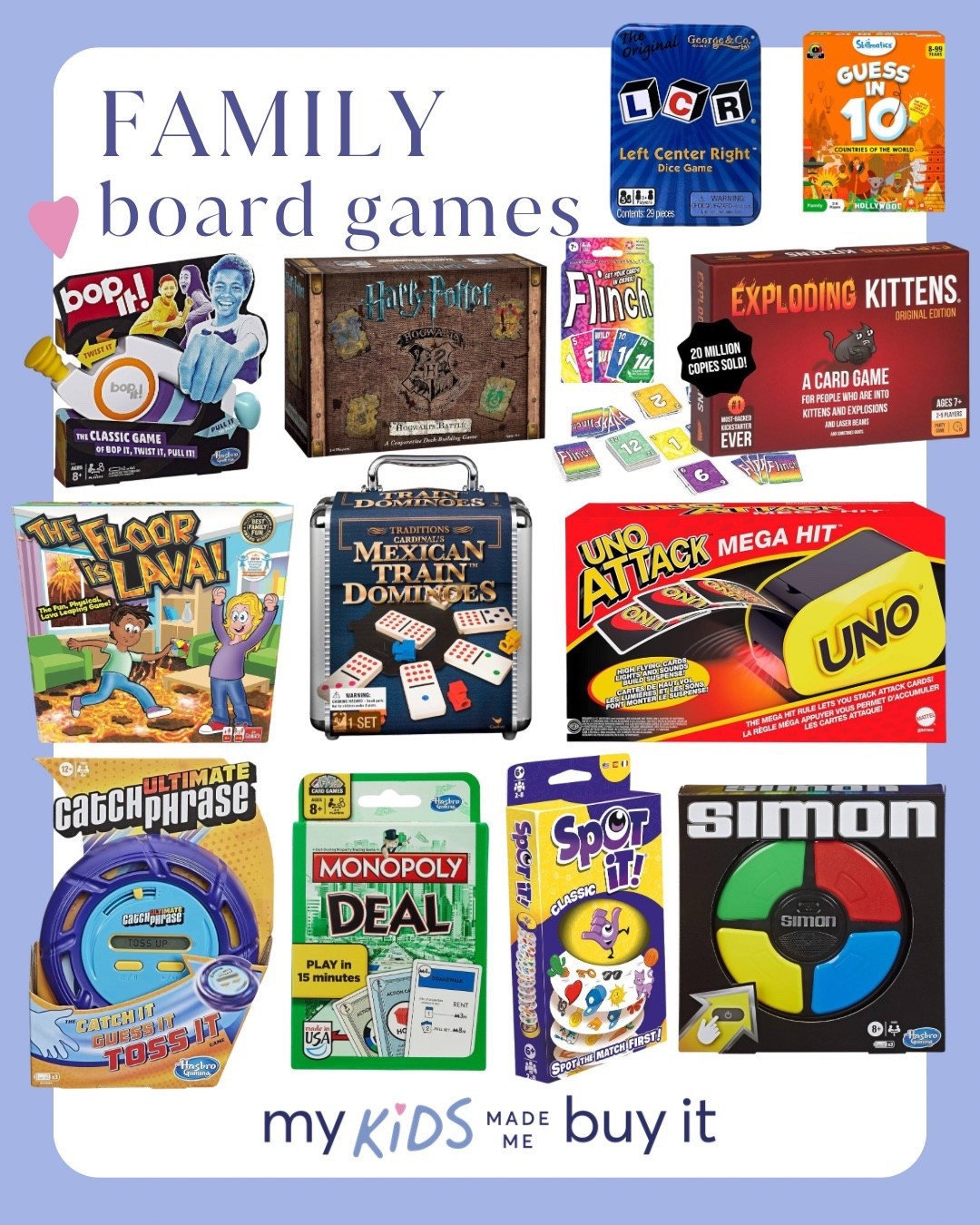 More family favorite board games - including uno attack and our favorite domino game!

#LTKKids