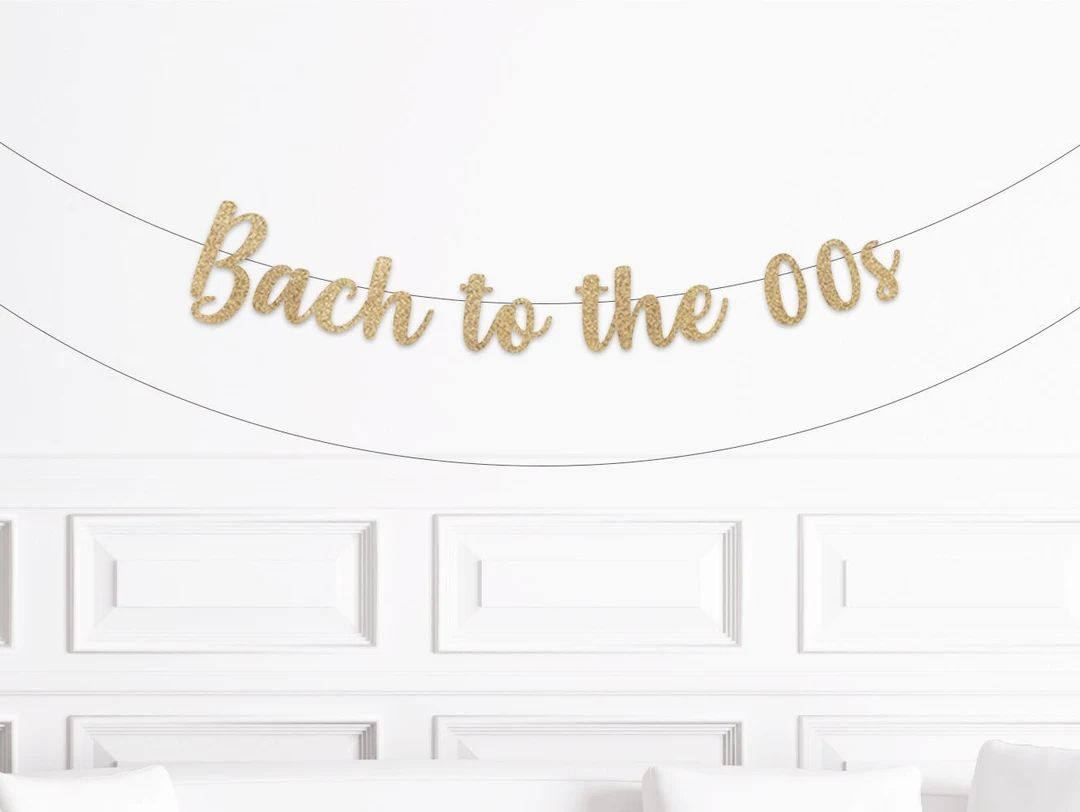 Bach to the 00s Banner 2000s Bachelorette Party Decorations - Etsy | Etsy (US)