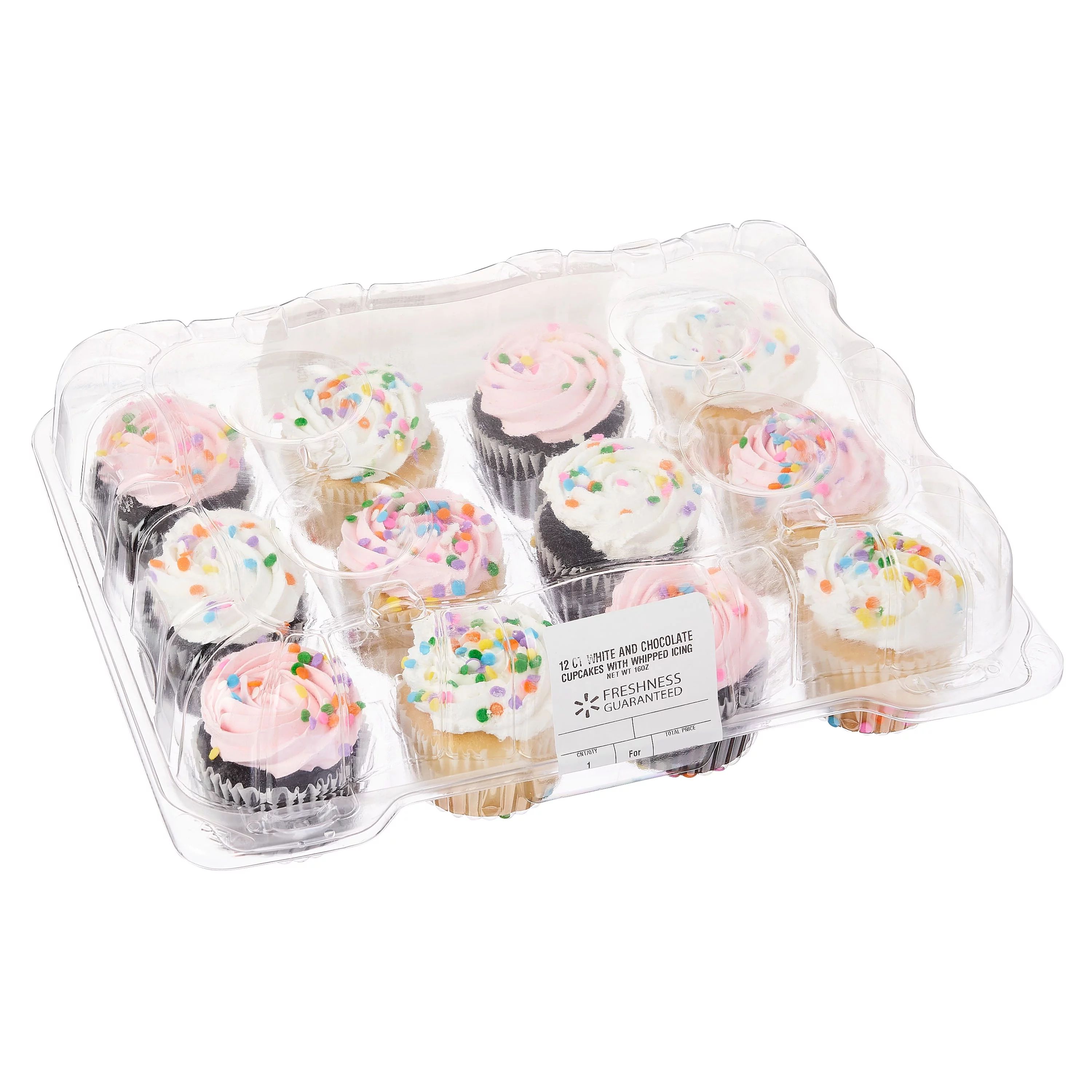 Freshness Guaranteed Special Order Assorted Cupcakes with Whipped Icing, 12 Count | Walmart (US)