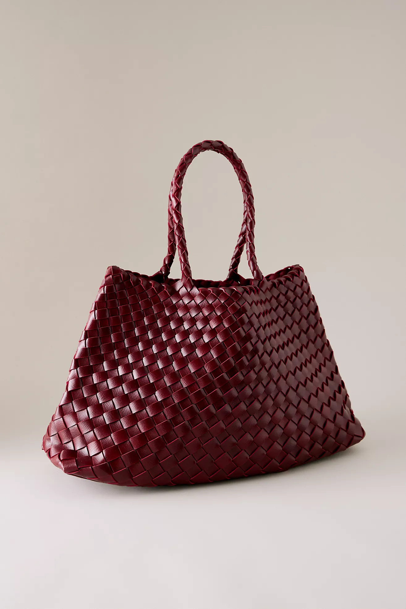 Calla Large Woven Satchel Bag | Anthropologie (UK)