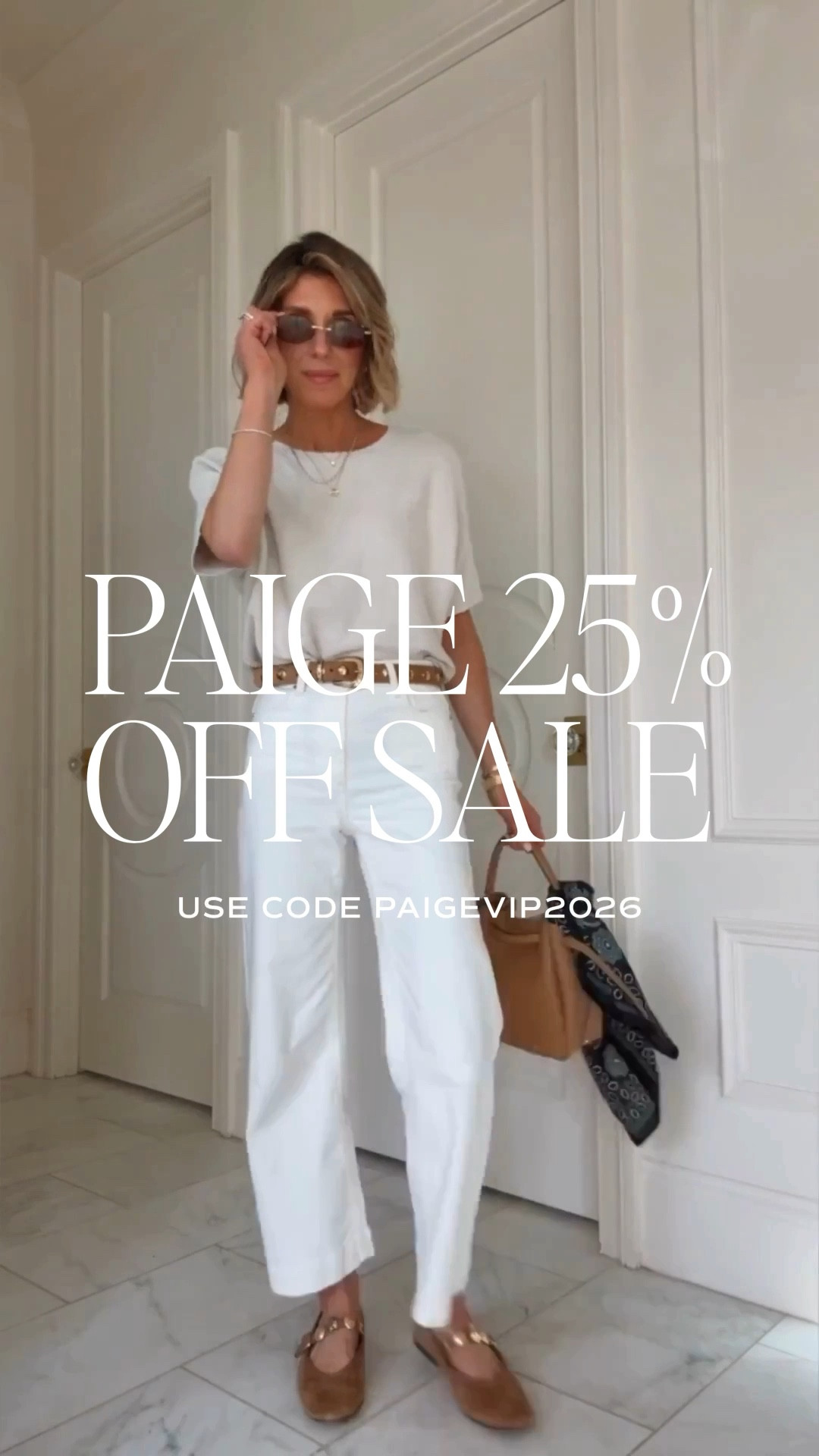 —SALE ALERT— Get 25% off the jeans that fit everyone in the new ecru wash. These fit true to size. Use code PAIGEVIP2026

#LTKSaleAlert #LTKootd