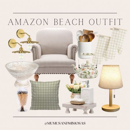 Amazon home decor and accent chair
Cozy cottage, French country aesthetic 
Gold light fixture
Gingham pillow
Teapot


#LTKFindsUnder100 #LTKStyleTip #LTKHome