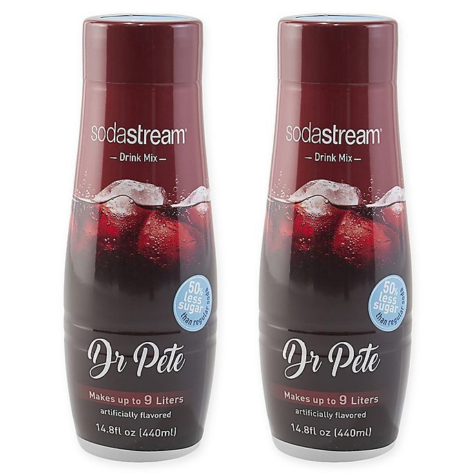SodaStream® 2-Pack Dr. Pete Drink Mix | Bed Bath & Beyond