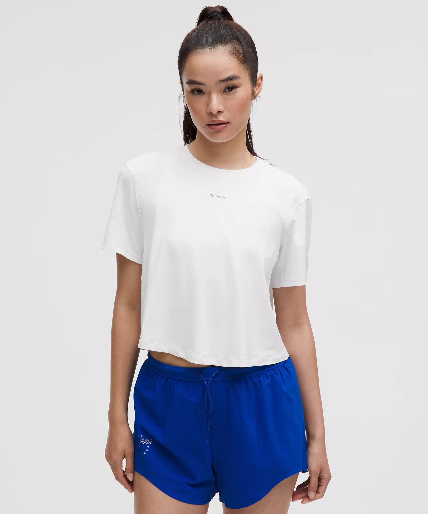 Pace Crush Cross-Back Graphic T-Shirt | Lululemon (US)