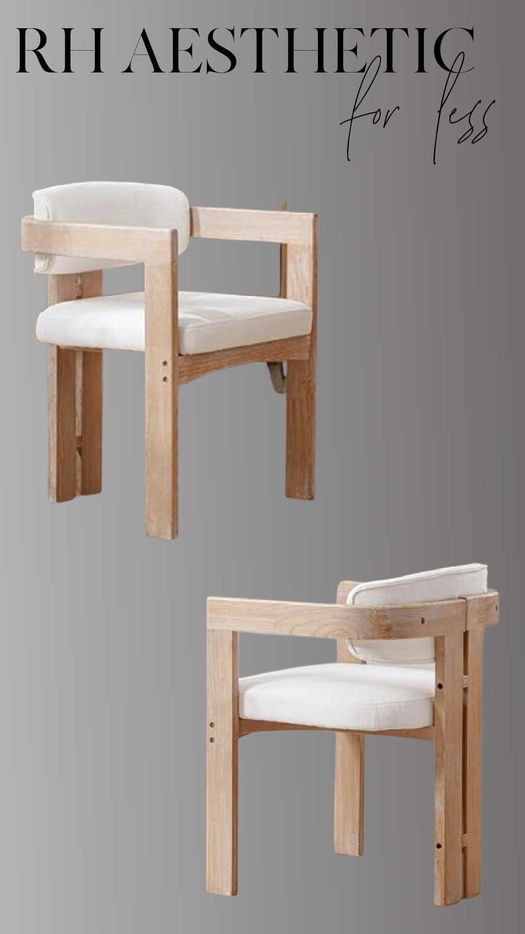 Sculptural shapes, soft neutrals, and timeless pieces that bring that quiet luxury feel—without the designer price tag. I linked all of my favorite RH-inspired finds here.

#LTKHome #LTKSaleAlert