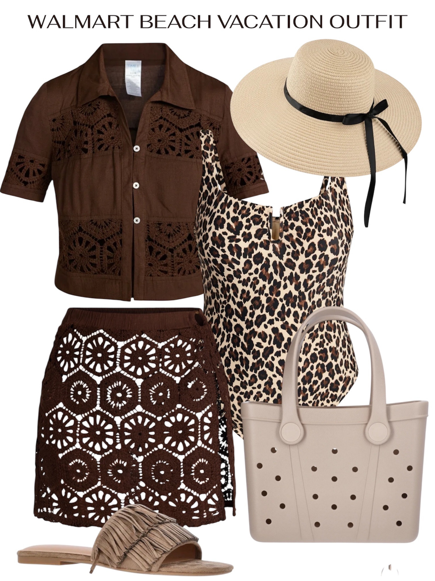 Vacation outfit from Walmart. Cute and affordable. 



Walmart vacation outfit, resort wear 2026, vacation outfits beach, springs break outfits, cover up, one piece swim, Walmart swim 

#LTKSeasonal #LTKTravel #LTKSwim