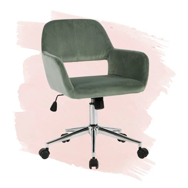 Elliana Velvet Task Chair | Wayfair North America