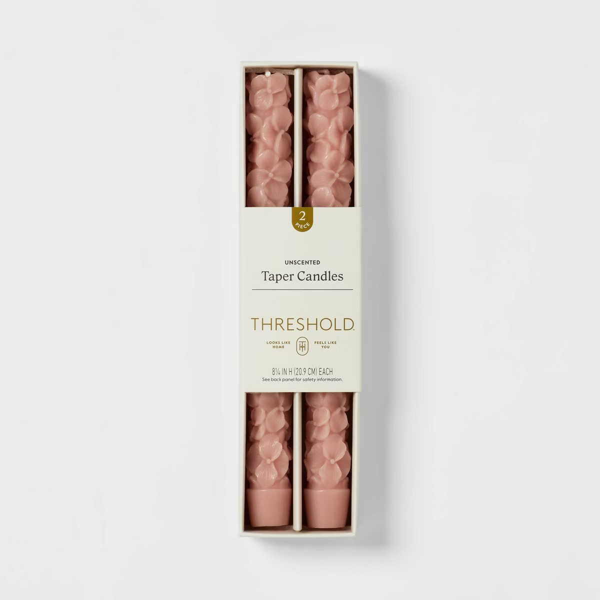 2pk Hydrangea Floral Shaped Candle Set - Threshold™ | Target