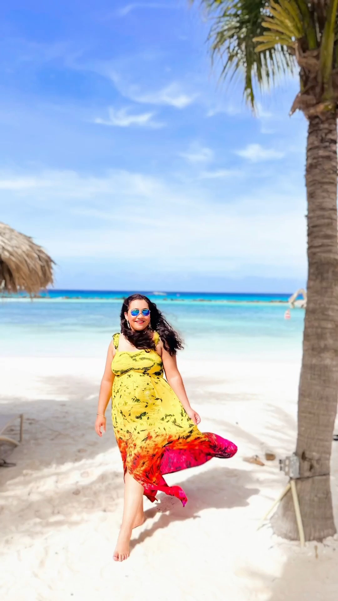 Flamingo beach vibes wearing my most favorite Tiare Hawaii dress & flamingo pajamas! 

Beach vacay looks, tropical travel ootd, beach wear, beach dresses 

#LTKSeasonal #LTKSwim #LTKTravel