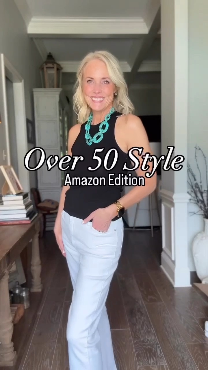 Hey ladies! Sharing my latest chic look from Amazon, perfect for those of us embracing style over 50! This lightweight sweater tank paired with sleek white denim jeans is my new go-to outfit.

🌟 Why I Love It: White denim is a game-changer, making any outfit pop with minimal effort. It’s all about looking effortlessly put-together and super chic! Whether you're brunching with friends or enjoying a sunny day out, this combo has you covered. It's all about staying stylish and comfortable!

Don’t forget to share your favorite ways to style white denim in the comments. Let’s inspire each other! 

#LTKMidsize #LTKOver40 #LTKStyleTip