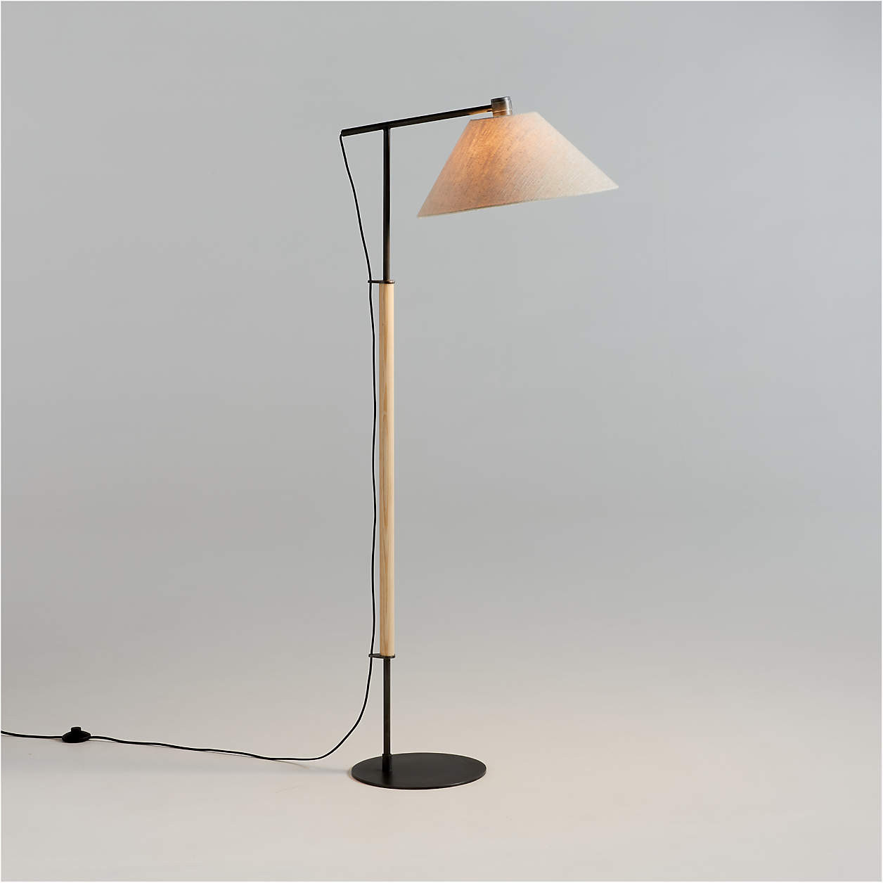 Luka Petite Directional Floor Lamp + Reviews | Crate & Barrel | Crate & Barrel