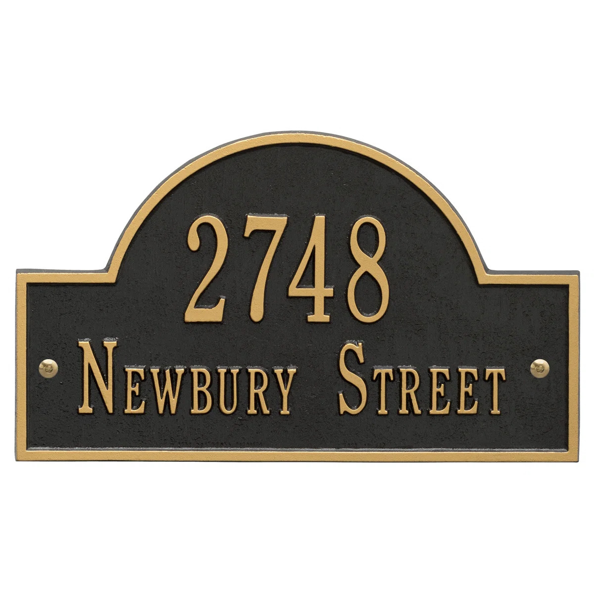 2-Line Wall Address Plaque | Wayfair North America