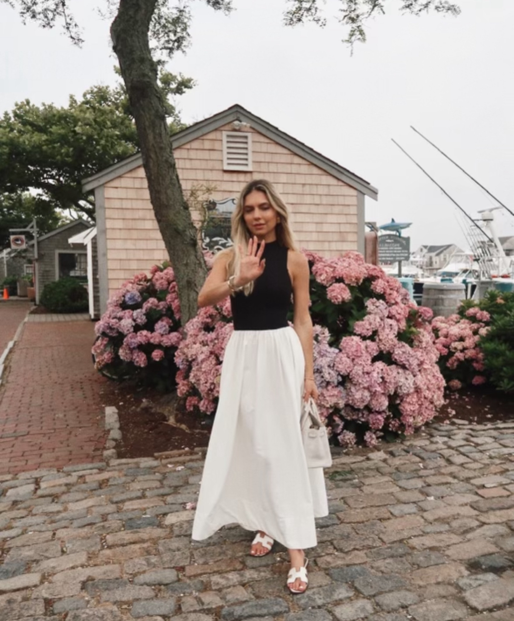 spot midi dress Patbo LIGHT SPOT CREPE MIDI DRESS