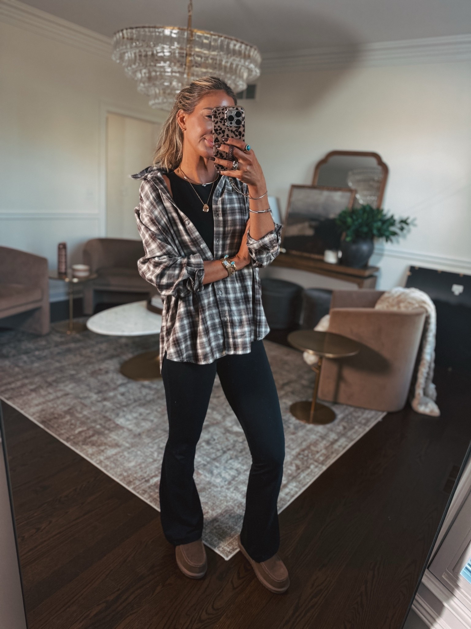 Target released fall flannels and this one is my personal fave🤎 I have a large!