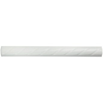 Affinity Tile White Rope Pencil 1-in x 9-in Ceramic Pencil Liner Tile (0.07-sq. ft/ Piece) Lowes.... | Lowe's