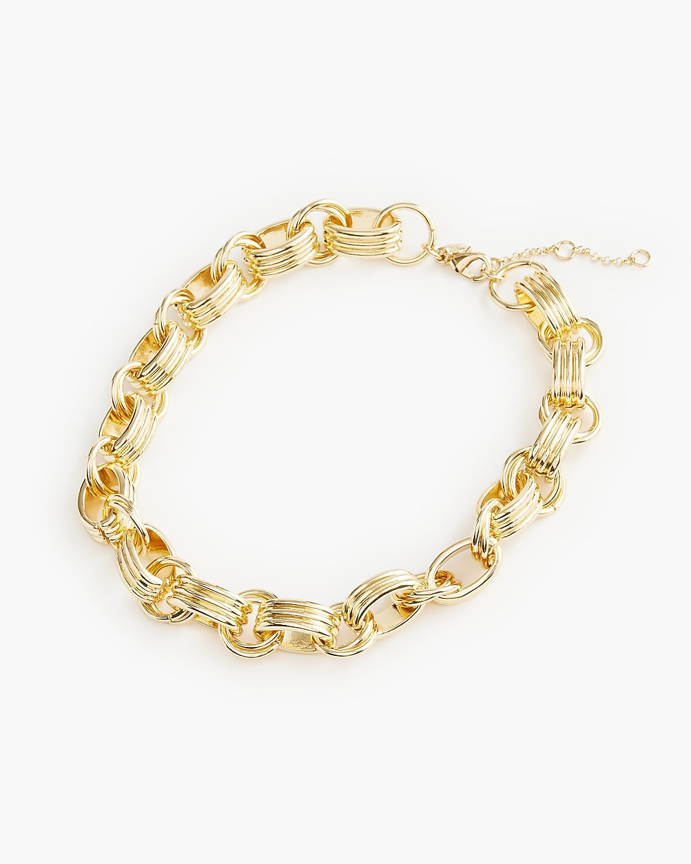 Textured links necklace | J.Crew Factory