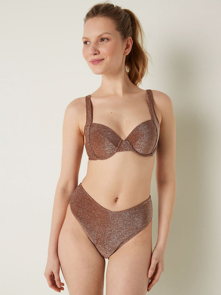 Shimmer Push-Up Bikini Top | Victoria's Secret (US / CA )