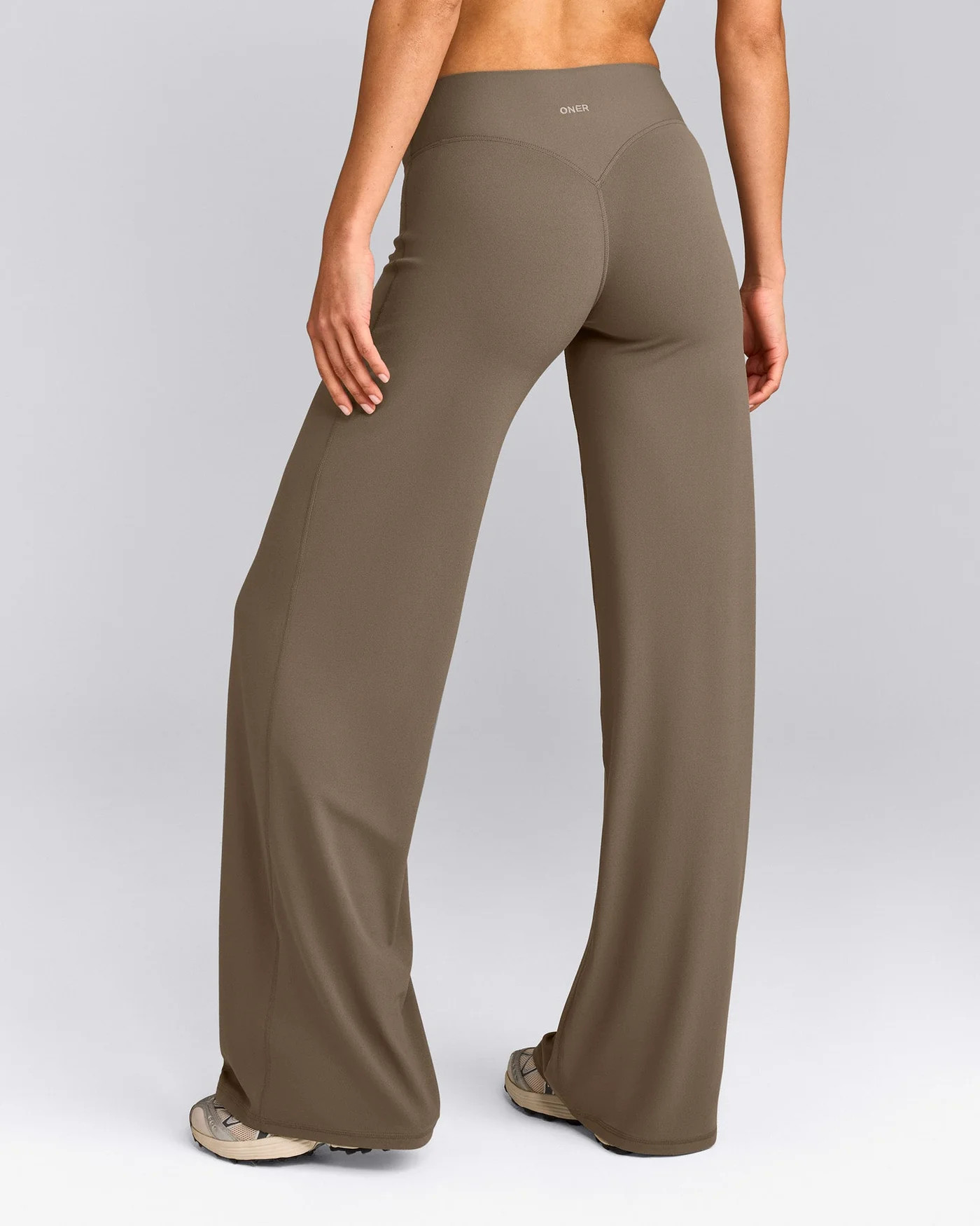 SoftMotion\u2122 Straight Leg Pants 
 Moss Brown | Oner Active (UK / US)