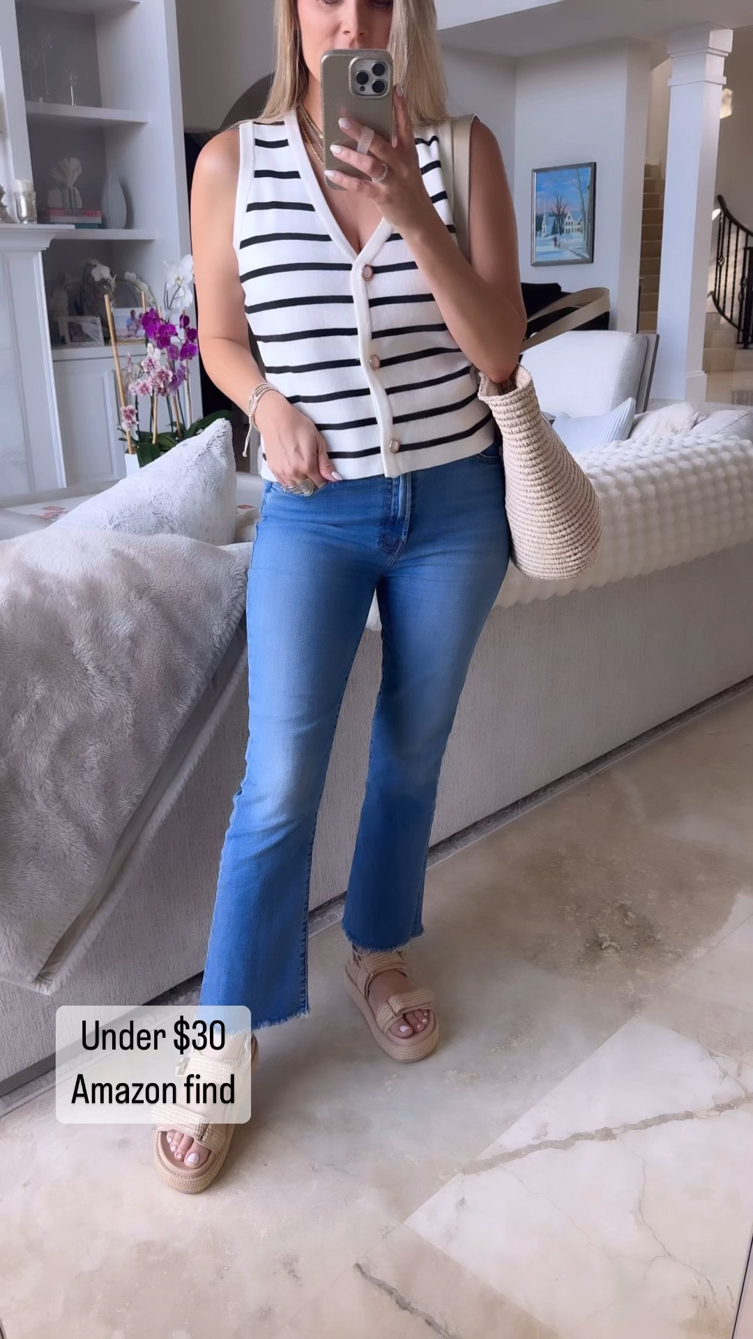 Still obsessed obsessing over this $30 Amazon vest. It's so beautiful wearing a size small

#LTKOver40 #LTKFindsUnder100 #LTKFindsUnder50