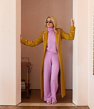 Antonio Melani x The Nat Note Ivonne Coordinating Cashmere Wide Leg Pants | Dillard's | Dillard's