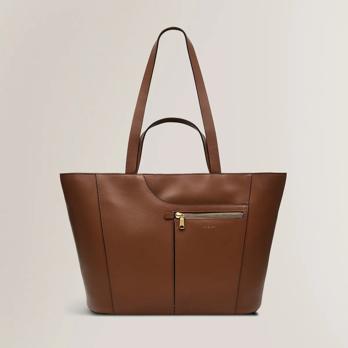 Saddle Large Brown Tote Bag | Pockets Icon Collection AW24 | Radley | Radley London US