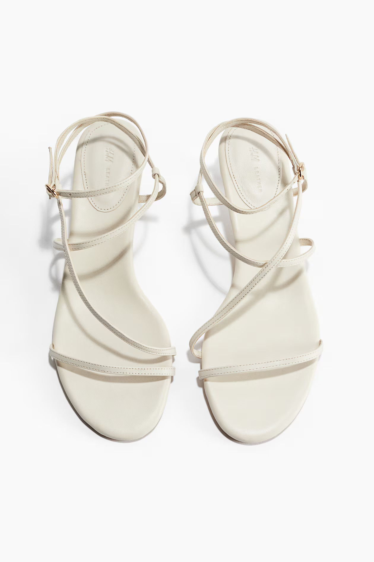 Kitten-heeled leather sandals | H&M (UK, MY, IN, SG, PH, TW, HK)