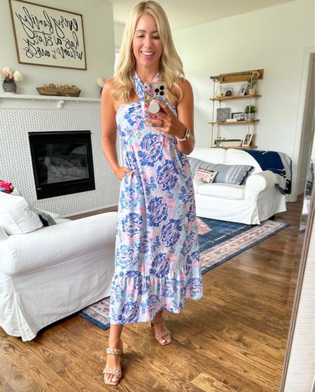 Ladies this dress is on triple sale - now 20% off + a 10-% coupon + redeem code 6VIMBVSN for an ADDITIONAL 20% off 🔥

This dress is giving me all of the Lilly Pulitzer vibes... the material is super soft, it has pockets, and halter is super flattering. It is available in 9 gorgeous patterns.

New arrivals for summer
Summer fashion
Summer style
Women’s summer fashion
Women’s affordable fashion
Affordable fashion
Women’s outfit ideas
Outfit ideas for summer
Summer clothing
Summer new arrivals
Summer wedges
Summer footwear
Women’s wedges
Summer sandals
Summer dresses
Summer sundress
Amazon fashion
Summer Blouses
Summer sneakers
Women’s athletic shoes
Women’s running shoes
Women’s sneakers
Stylish sneakers
Gifts for her

#LTKSeasonal #LTKsalealert #LTKstyletip