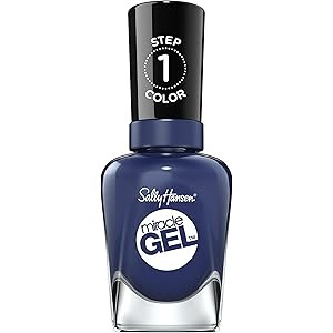 Sally Hansen Miracle Gel Nail Polish, Midnight Mod, 0.5 Fl Oz | Amazon (US)